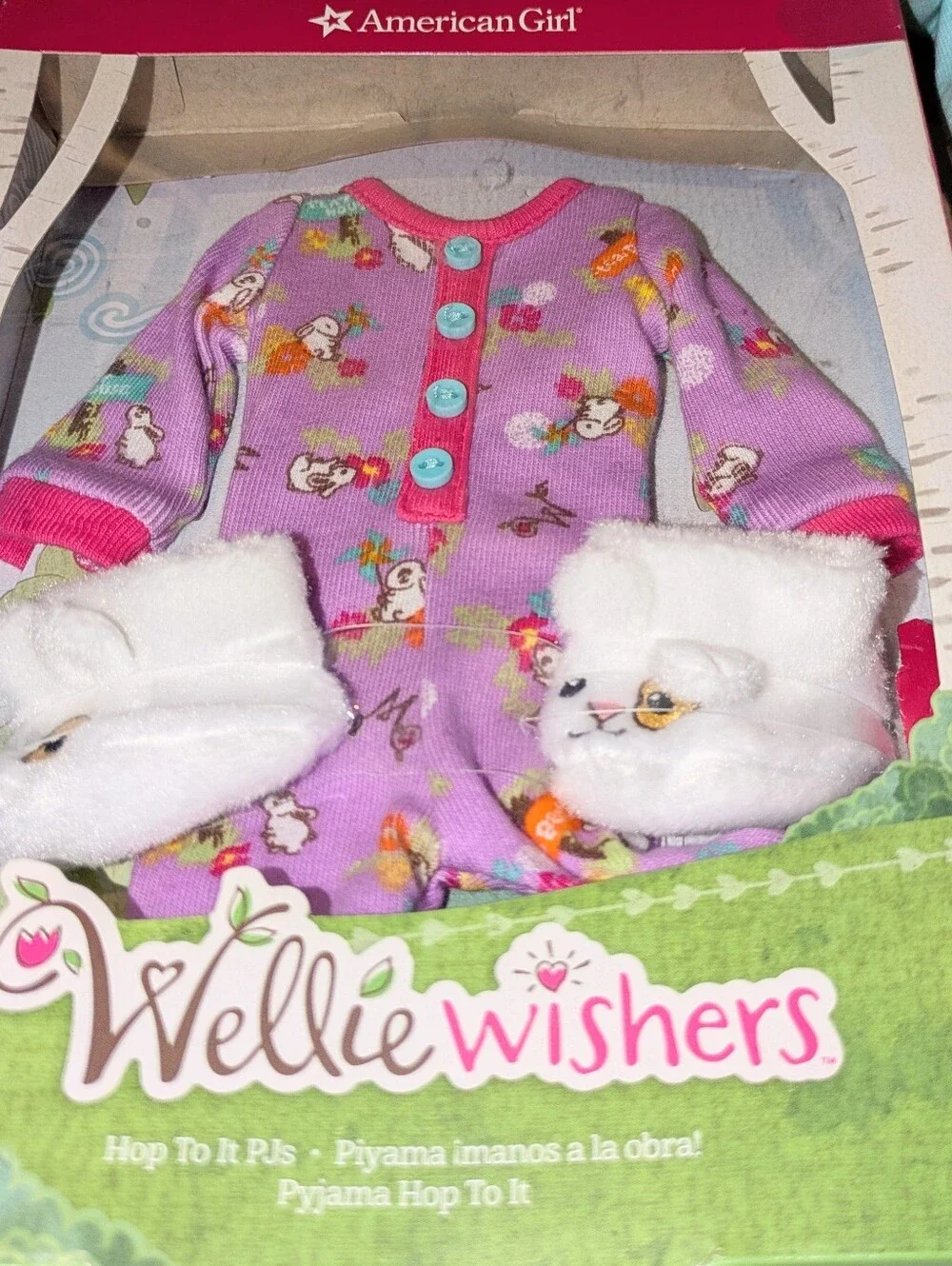 American Girl Wellie Wisher Lot: Willa, Ashlyn, Pajamas Set in Box